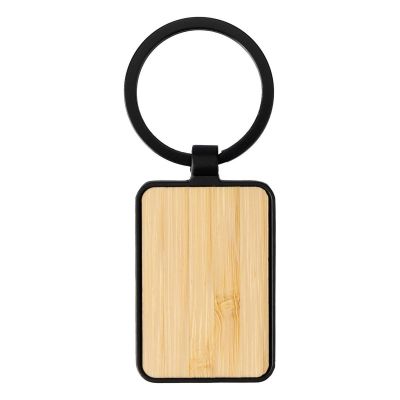 BRIGITTE - Portachiavi in metallo a forma rettangolare 