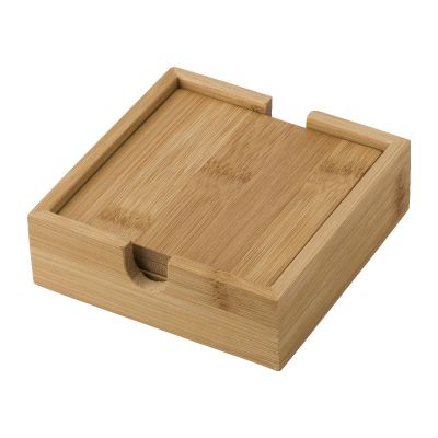 ARCHER - Set sottobicchieri di bamboo 