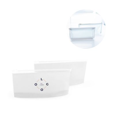 POUCH MOTIF - busta con cursore semitrasparente