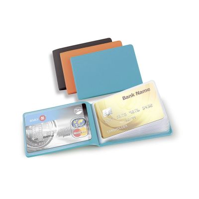 MODERN CARD - porta carte orizzontale con 6 buste