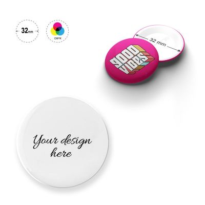 Spille personalizzate e badge con il tuo logo