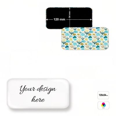 MAGNET A RECTANGLE 120 - magneti rettangolari in acrilico
