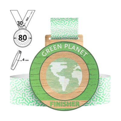 NAGOYA - medaglia in compensato 4mm