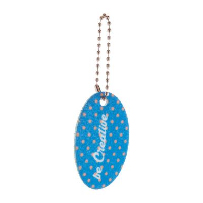 FELTY - portachiavi personalizzabile, ovale