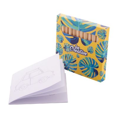 COLOXIL 12 - set per colorare personalizzabile a tema veicoli