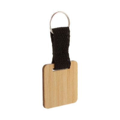 STROPP - portachiavi in bamboo, quadrato