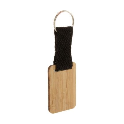 STROPP - portachiavi in bamboo, rettangolo