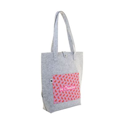 CREAFELT TOTEBACK - borsa a tracolla in RPET personalizzabile