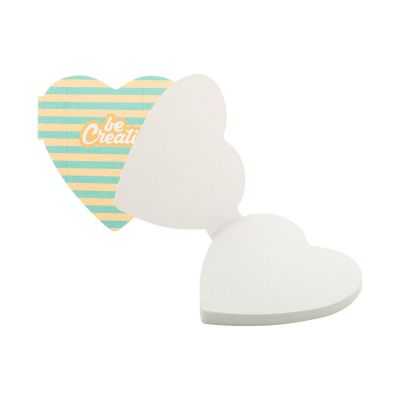 CREASTICK SEED HEART - Blocco appunti personalizzabile con fogli adesivi