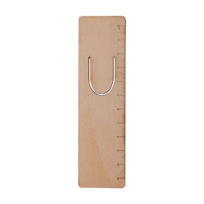 BOMLER - segnalibro in legno con righello