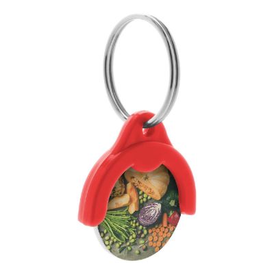 TOKEN - portachiavi gettone spesa in plastica