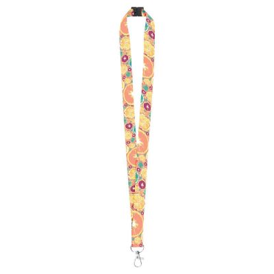 SUBYARD A SAFE - lanyard portabadge con moschettone in metallo