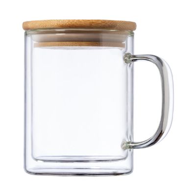 LAIK - Tazza mug termica in vetro