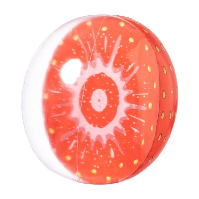 DARMON - pallone da spiaggia (ø28 cm), fragola
