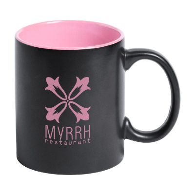 BAFY - tazza in ceramica nera per incisione