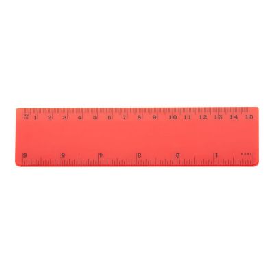 HEBE - righello in plastica con scala cm e pollici