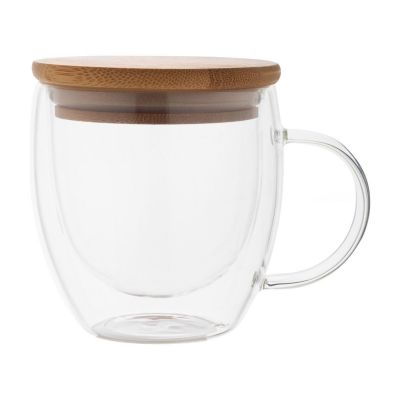 GROBINA MINI - Tazza termica in vetro borosilicato
