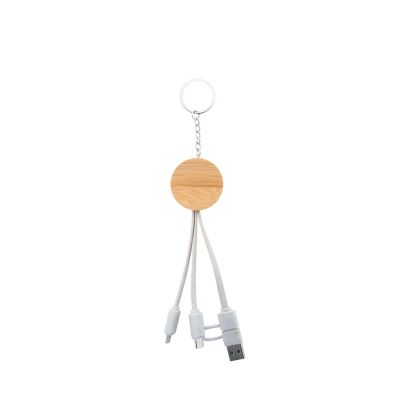 MUGORY - Portachiavi con cavi di ricarica usb