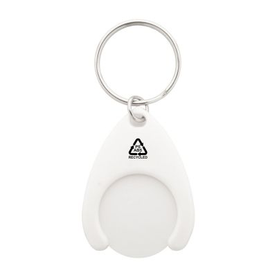 NEPPY - Portachiavi in rabs con gettone carrello