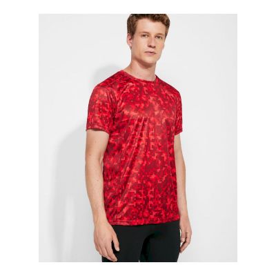 MOON - T-shirt tecnica stampata a manica corta