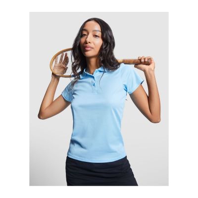 CAPELLA - Polo tecnica a manica corta da donna
