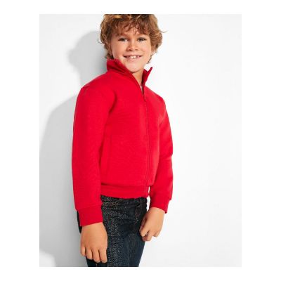 BELLFLOWER KIDS - Felpa a collo alto con zip tono su tono