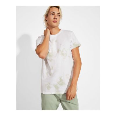 ANSON - T-shirt unisex a maniche corte con effetto Tie Dye