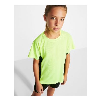 ANTIGUA KIDS - T-shirt tecnica con due tessuti in poliestere