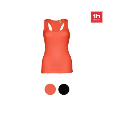 THC TIRANA - T-shirt da donna senza maniche in cotone