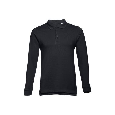 THC BERN 3XL - Polo a manica lunga da uomo