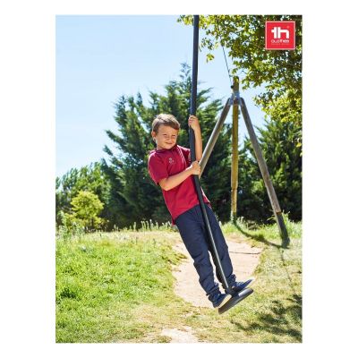 THC ADAM KIDS - Polo in cotone a maniche corte per bambini (unisex)