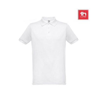 THC BERLIN WH - Polo da uomo a maniche corte. colore bianco