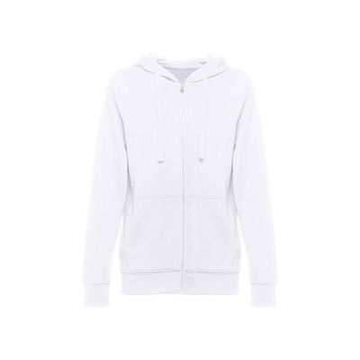 THC AMSTERDAM WOMEN WH - Felpa da donna con cappuccio e zip