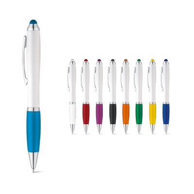 SANS - Penna a sfera con meccanismo a rotazione e clip in metallo