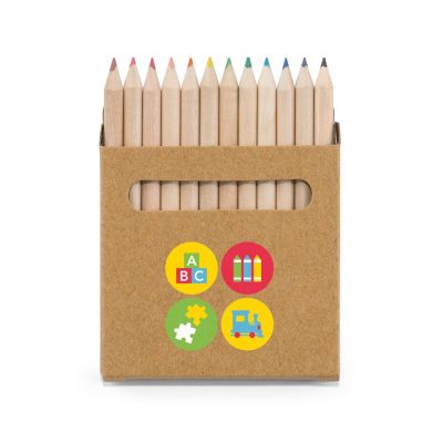 COLOURED - Scatola con 12 matite colorate