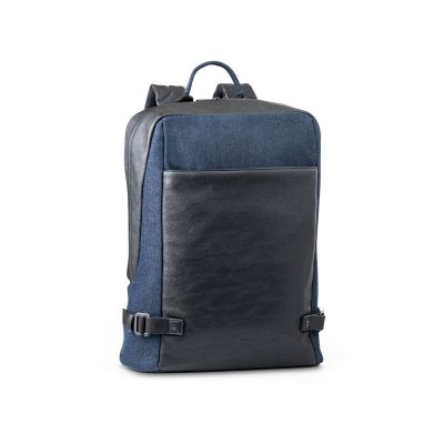 DIVERGENT BACKPACK I - Zaino porta PC fino a 15'6'' in denim e PU