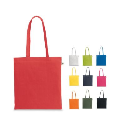 MEXICO - Borsa in cotone riciclato (70%) e poliestere (30% rPET) (150 g/m²)