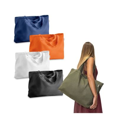 CAMDEN - Borsa in cotone e cotone riciclato (280 g/m²)