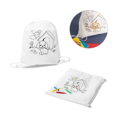 DRAWS - Zaino a sacca da colorare
