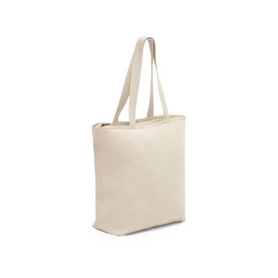 HACKNEY - Borsa in cotone 100% con chiusura (280 g/m²)