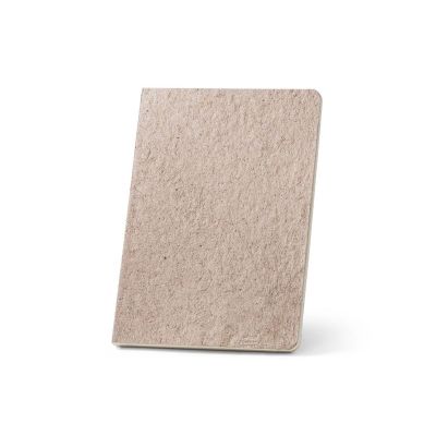 TEAPAD SEMI-RIGID - Block notes A5 con copertina rigida fabbricata tramite gli scarti della foglie di té (65%)