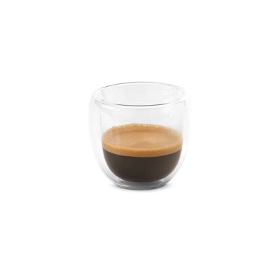 EXPRESSO - Set da caffè isotermico in vetro con 2 tazze
