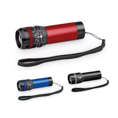 ZOOMIN - Torcia in alluminio con funzione zoom con 3 modalità di illuminazione
