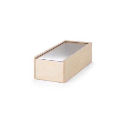 BOXIE CLEAR M - Scatola di legno M