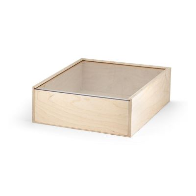 BOXIE CLEAR L - Scatola di legno L