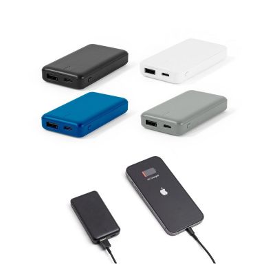SHERYL - Power bank 4'000 mAh in ABS riciclato (100% rABS)