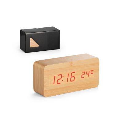 DARWIN - Orologio da tavolo in legno MDF