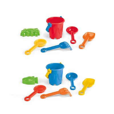VALLARTA - Secchiello da spiaggia in PP con 5 accessori