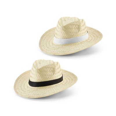 EDWARD POLI - Cappello in paglia naturale