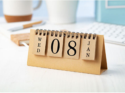 personalised desk calendars